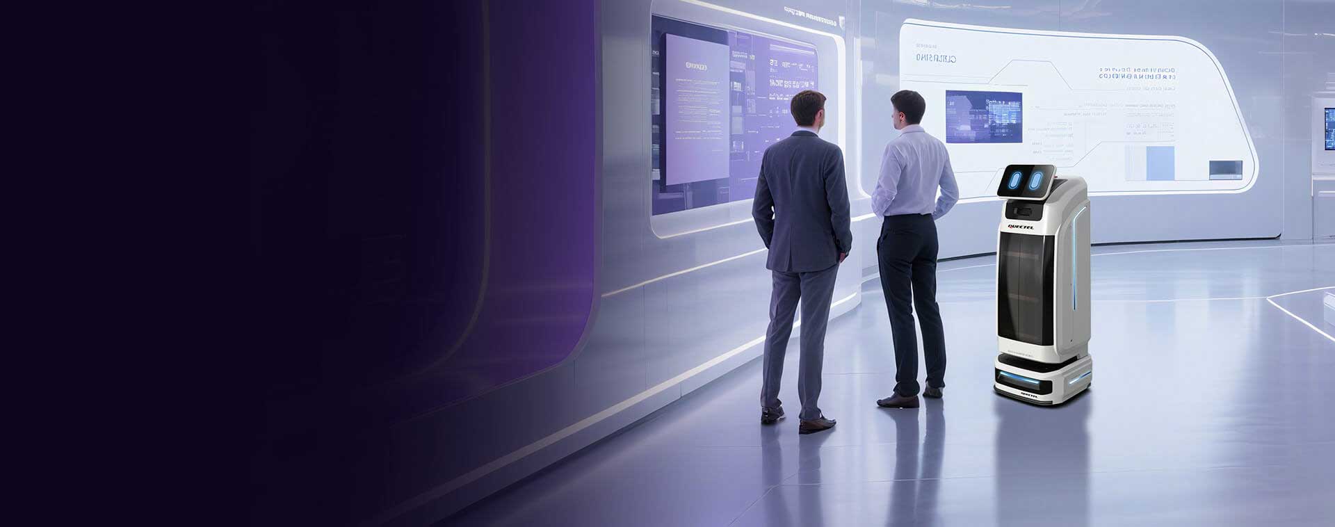 hjc黄金城官网发布AI商业服务机器人整体解决方案